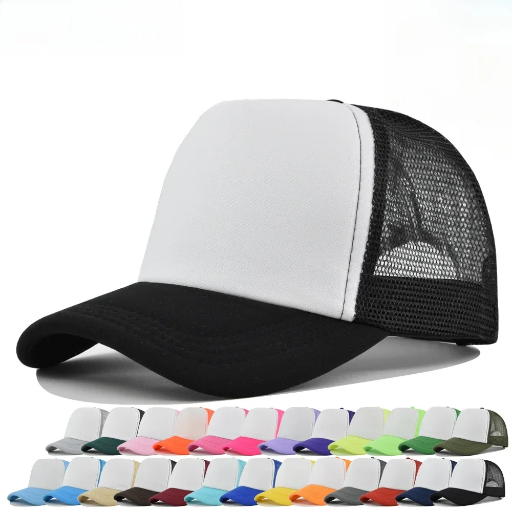Corduroy Cap 5 Panel - Effen kleur unisex goedkopere 5-panel trucker