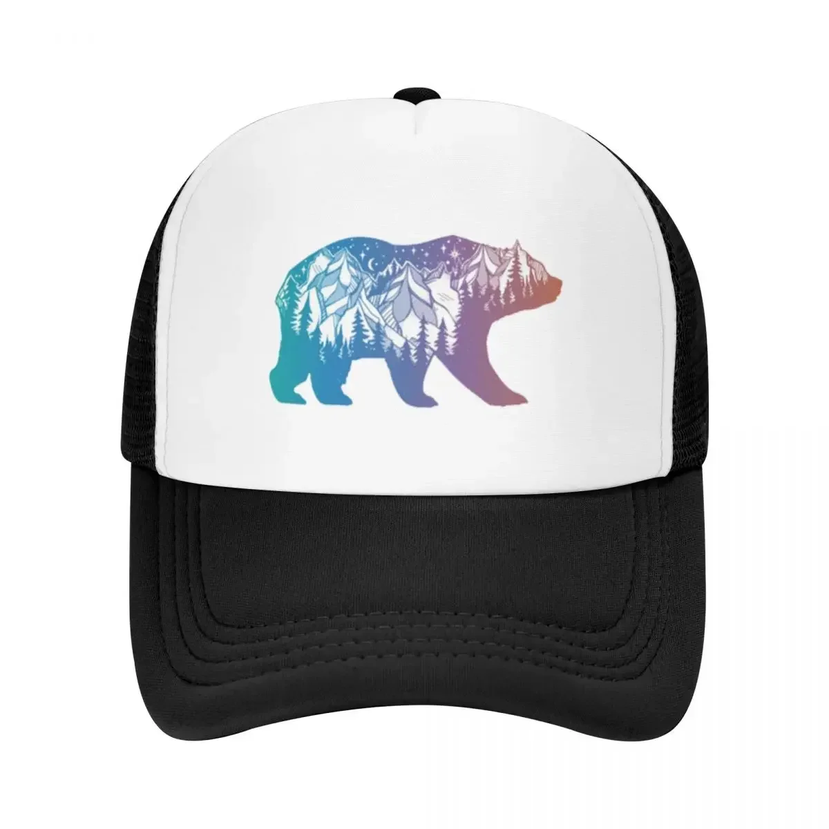 Trucker Cap Mesh - California Beer Met Bergen Landschap Bomen