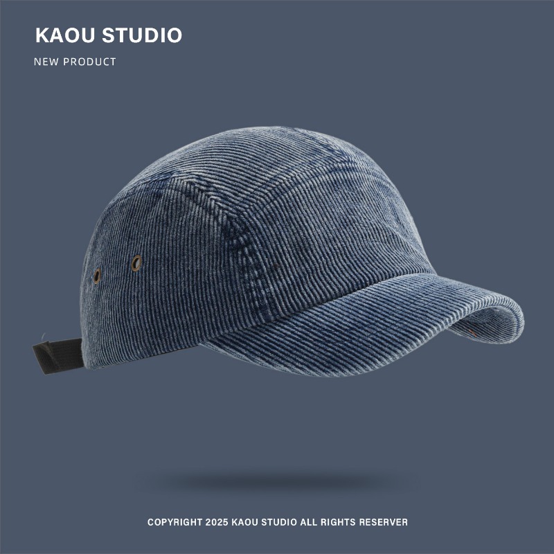 Japanse retro effen kleur cord - Corduroy Cap 5 Panel recensie en prijs