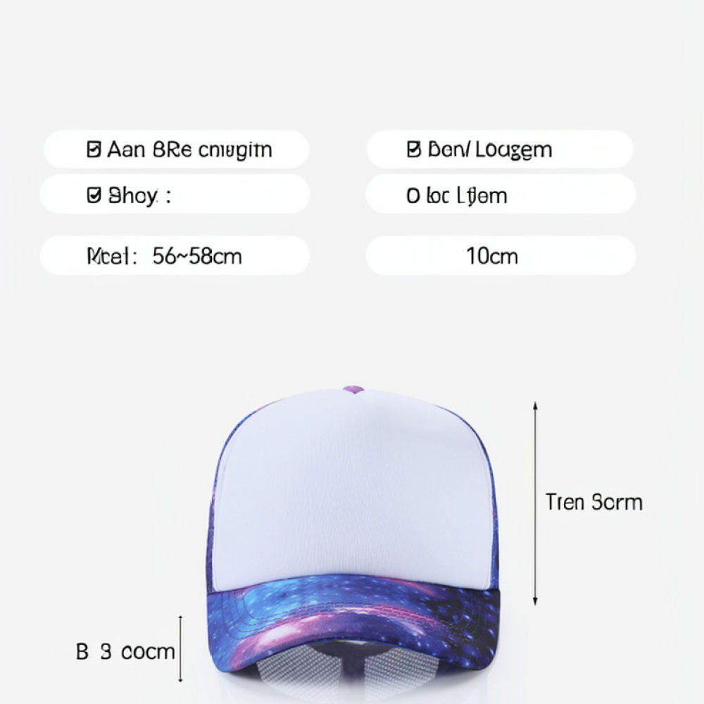 Zomerse unisex ademende mesh p - Trucker Cap Mesh recensie en prijs