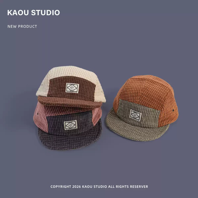 Kleurblok Patchwork Corduroy 5 - Corduroy Cap 5 Panel recensie en prijs